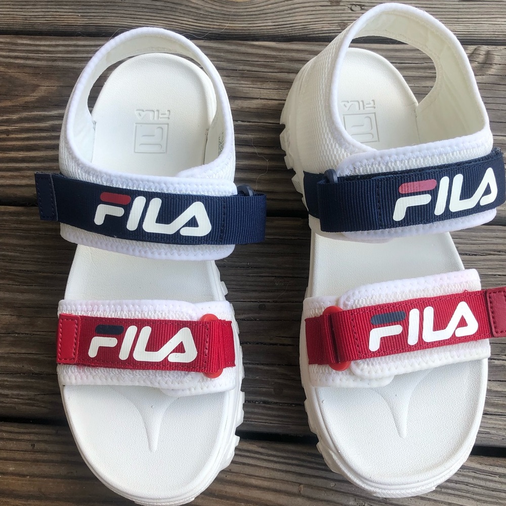Fila Sandals Velcro Size 8